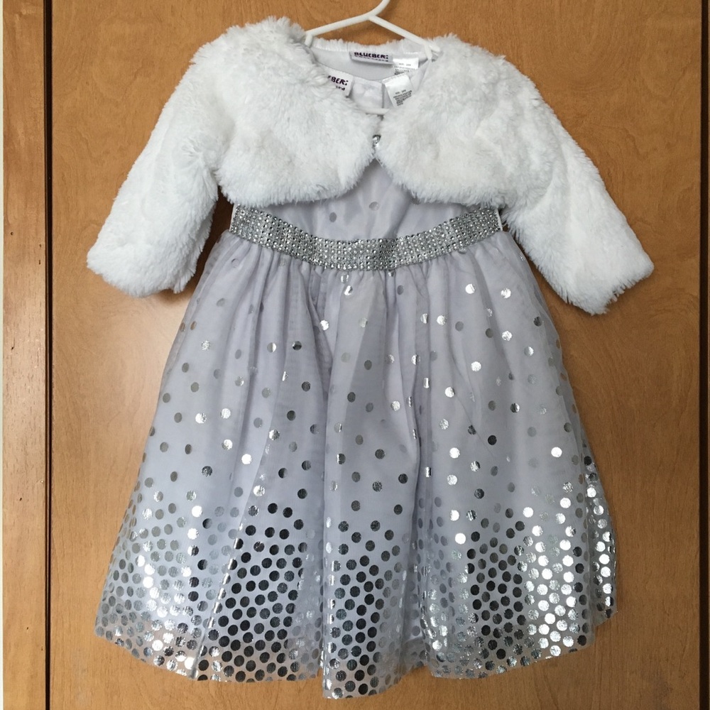LIKE NEW! 24M or 2T toddler party dress
